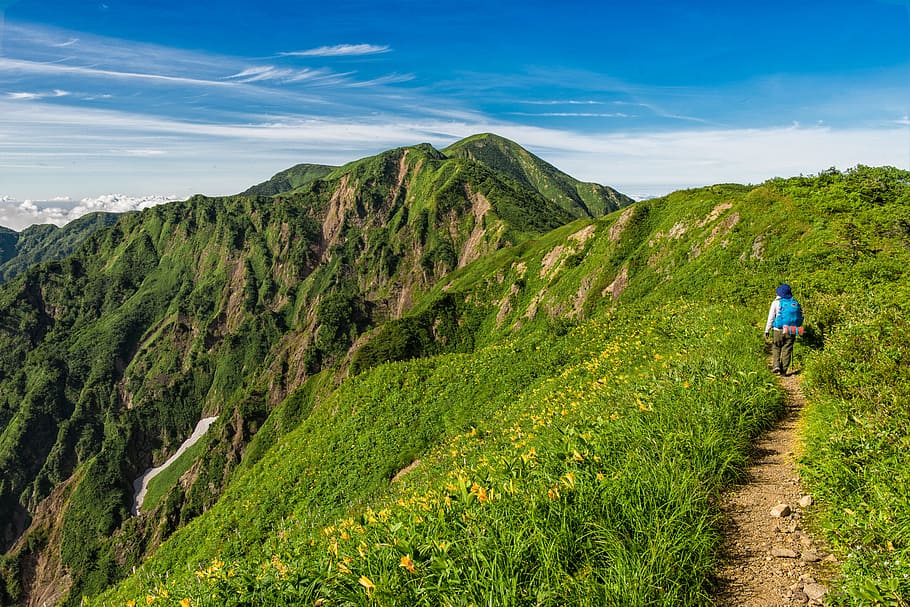 trekking, human, activity, thrill, sport, mountain, mountainous HD wallpaper