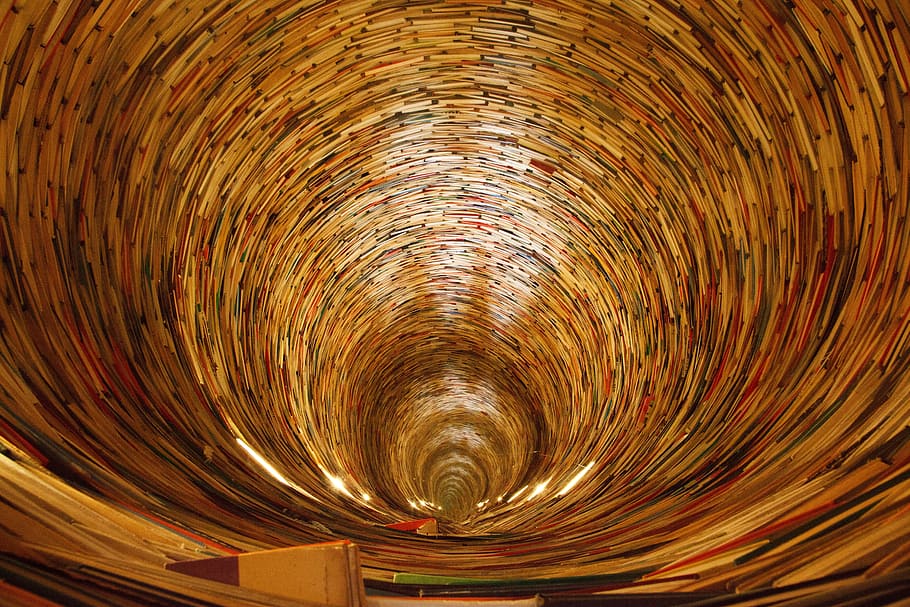 book, circle, object, paper, library, knowledge, life, read HD wallpaper