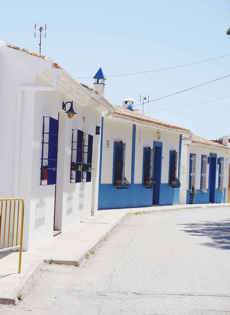 spain, dénia, building exterior, architecture, built structure HD wallpaper