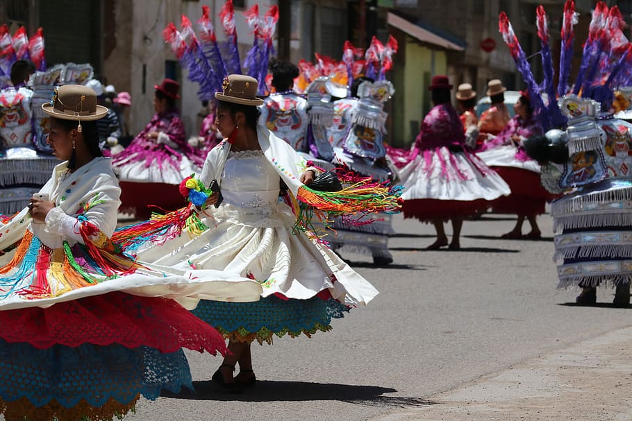 HD wallpaper: peru, festival, folklore, festive, parade, costume, real ...