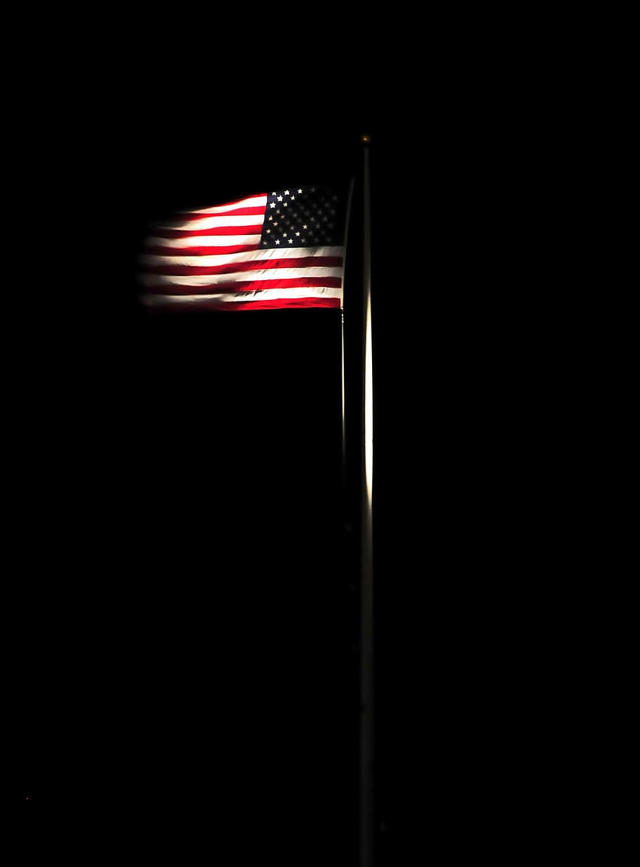 flag, america, indentity, pole, no people, studio shot, patriotism HD wallpaper