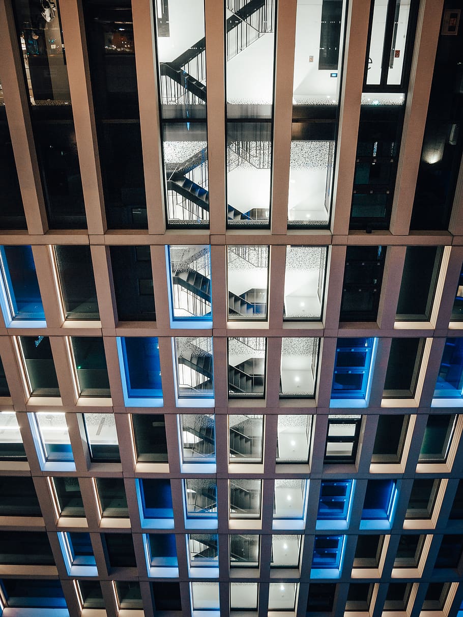 building, architecture, window, office building, skylight, london HD wallpaper