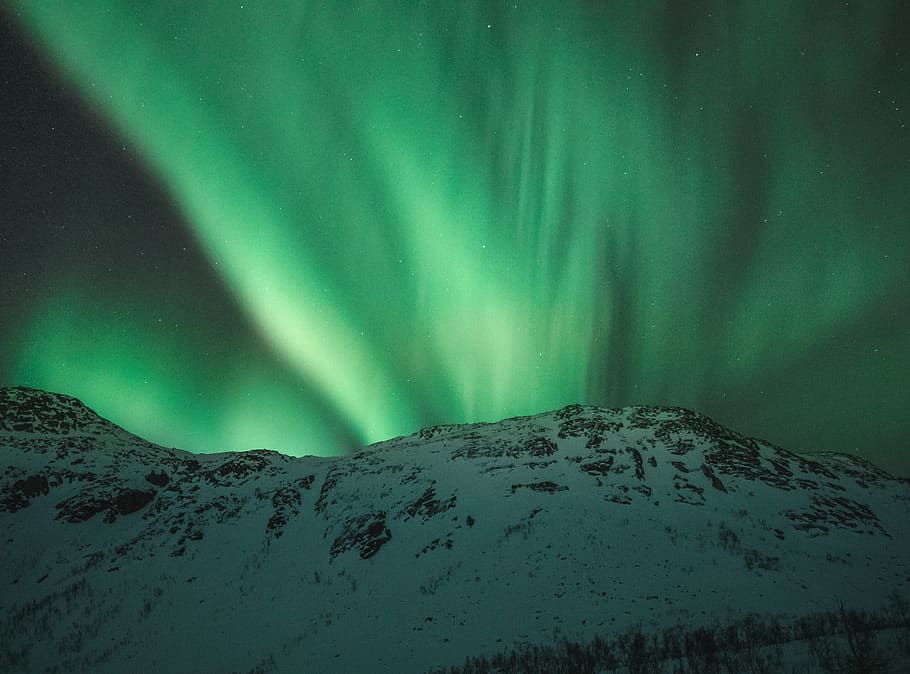 Photo of Northern Lights, atmosphere, aurora, aurora borealis HD wallpaper