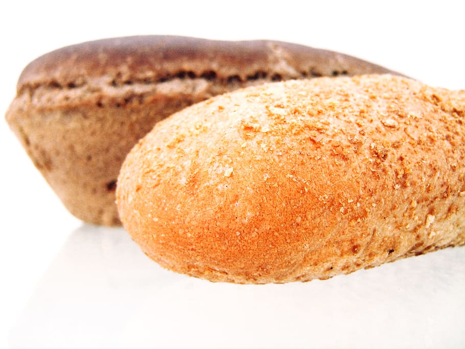 bread, loaf, white, isolated, object, bakery, baked, food, flour HD wallpaper