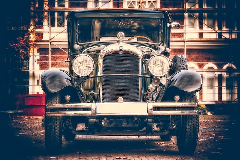 citroen, oldtimer, auto, vehicle, france, historically, nostalgia HD wallpaper