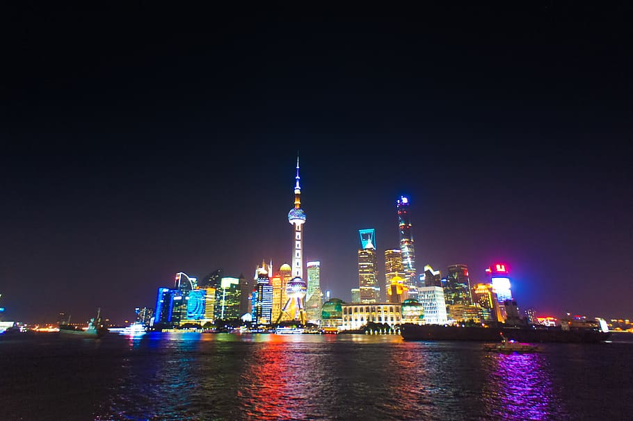 china, shanghai, building exterior, architecture, built structure HD wallpaper