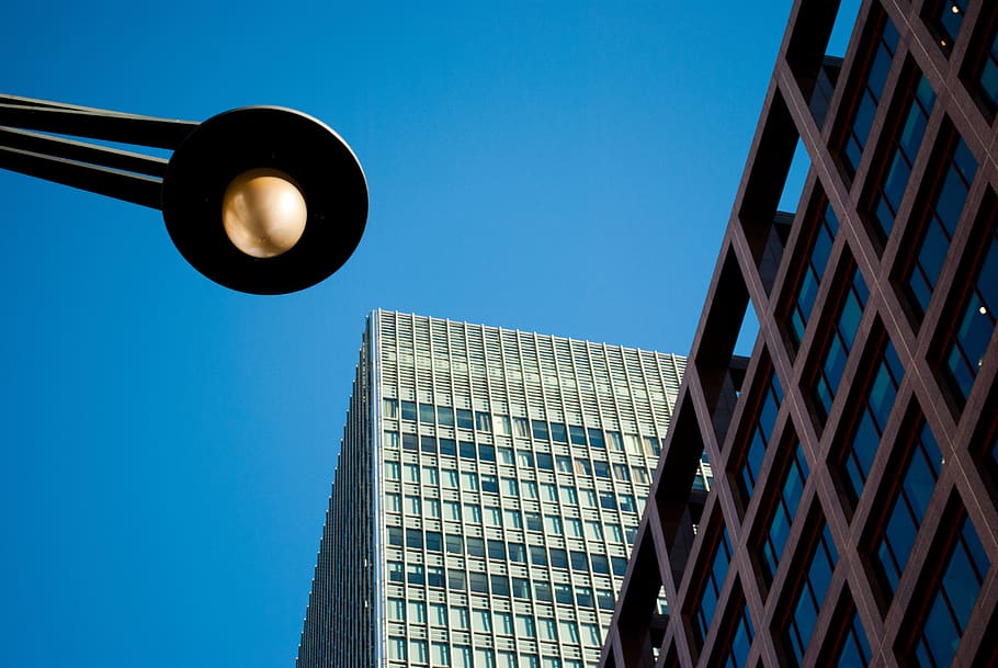 building, architecture, construction, city, window, glass, sky HD wallpaper