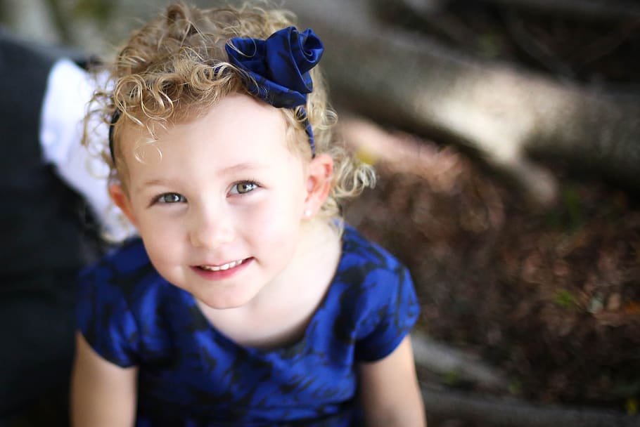united states, nokomis, childhood, portrait, looking at camera HD wallpaper