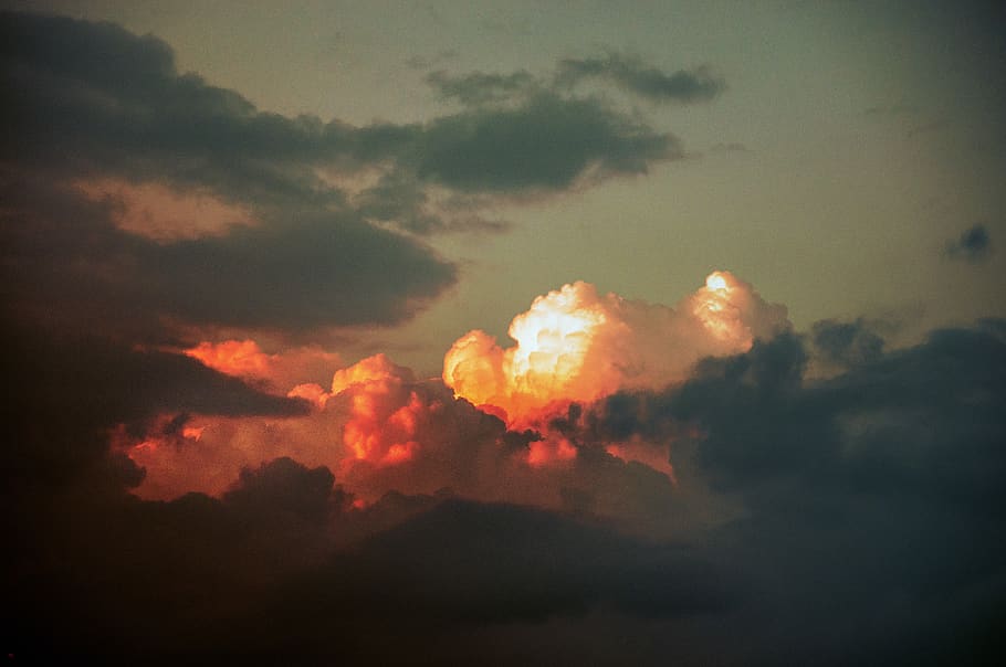 clouds during daytime, cloud - sky, beauty in nature, scenics - nature HD wallpaper