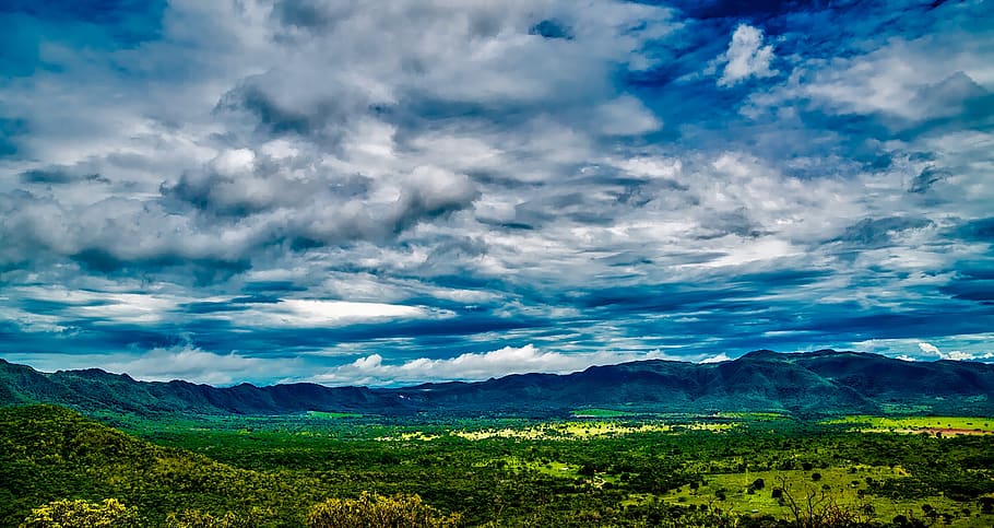 brazil, panorama, sky, clouds, landscape, scenic, mountains HD wallpaper