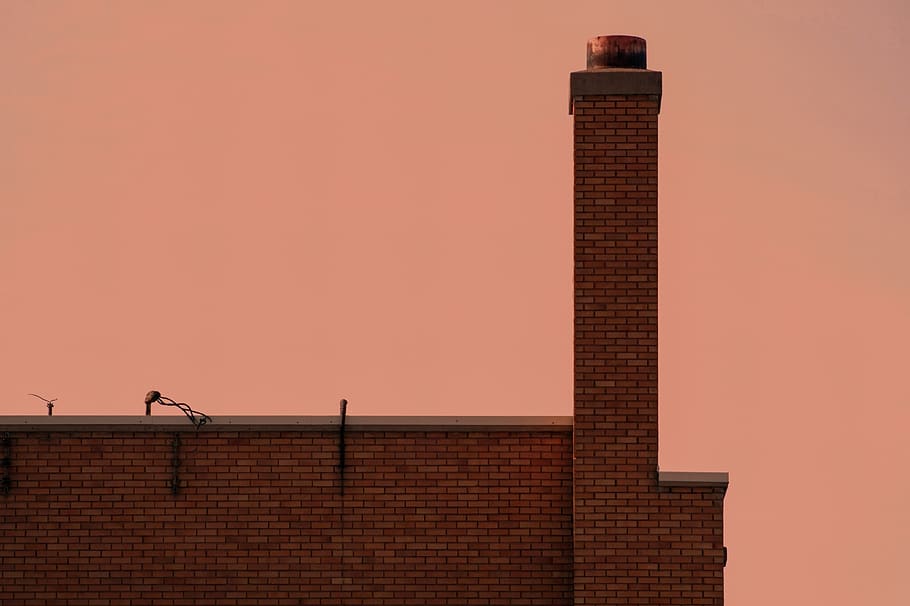 brown bricked building during sunset, architecture, built structure HD wallpaper