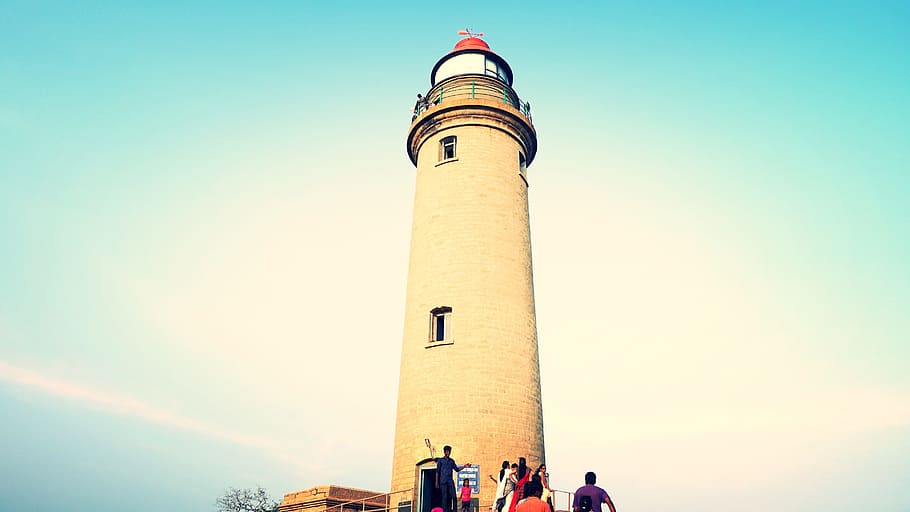 Low Angle Photography Of Lighthouse Tower, architecture, building HD wallpaper