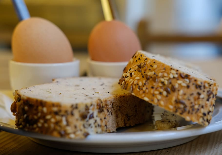belgium, brussels, eggs, breakfast, brunch, bread, grains, close up HD wallpaper