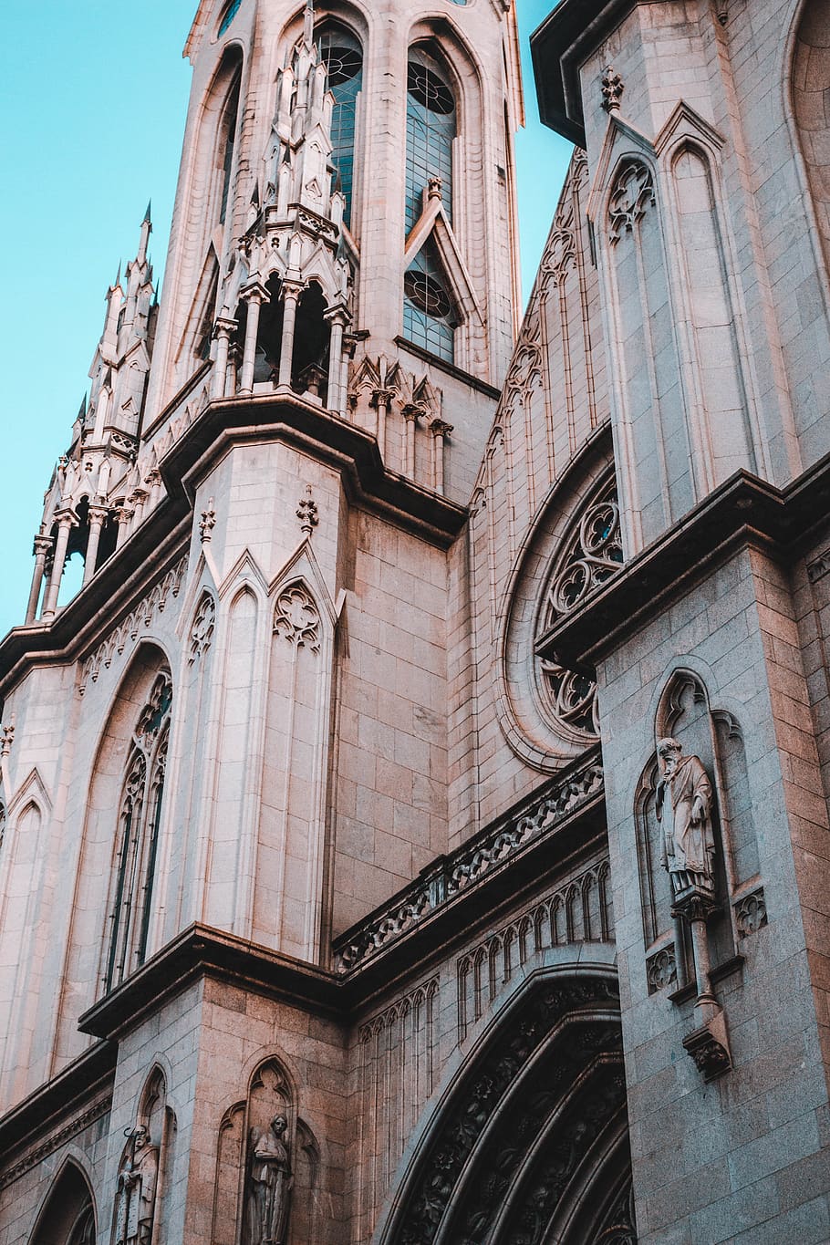 Brown Concrete Building, ancient, architecture, cathedral, church HD wallpaper