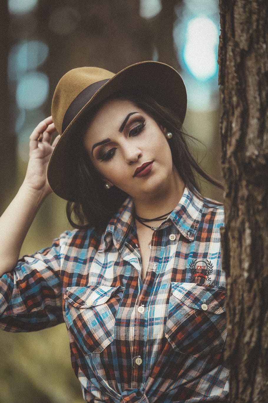 young adult, one person, young women, real people, hat, leisure activity HD wallpaper