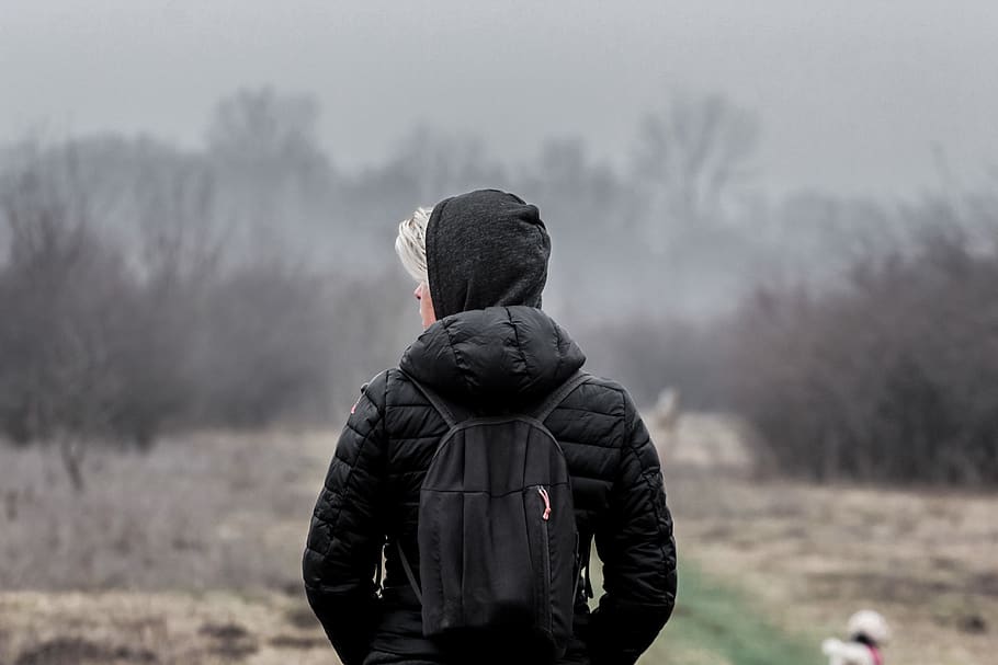apparel, clothing, jacket, coat, nature, hood, sweater, sweatshirt HD wallpaper