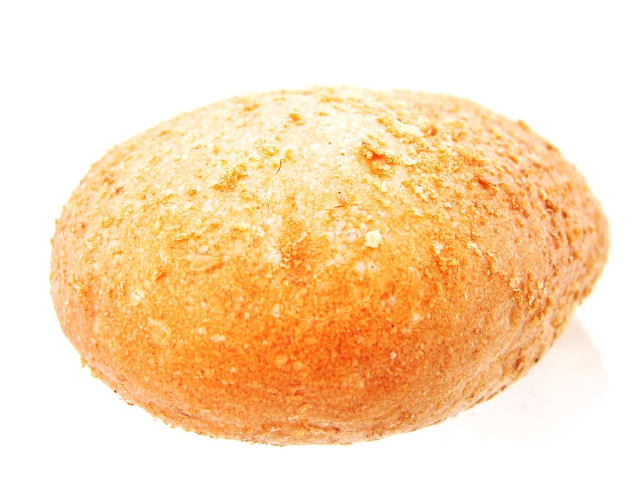 bread, food, meal, isolated, white, gluten, nobody, breakfast HD wallpaper