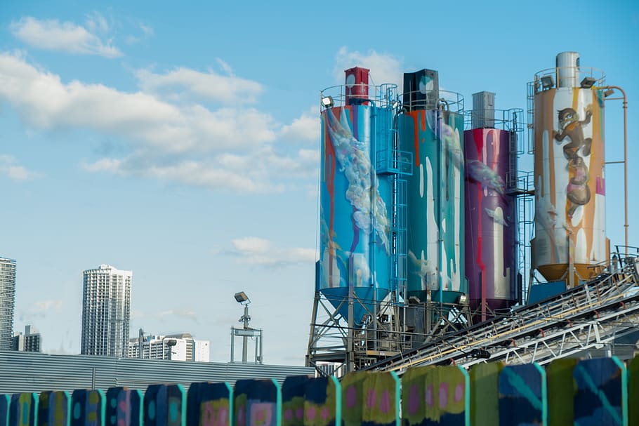 billboard, advertisement, metropolis, building, town, urban HD wallpaper