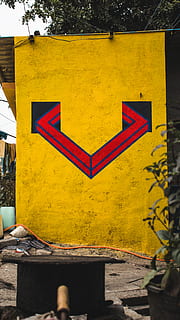 wall, text, graffiti, art, mural, painting, label, symbol, vase HD wallpaper