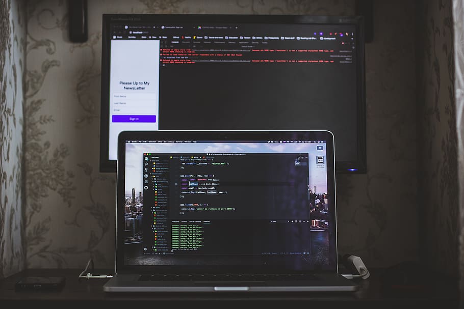 MacBook Pro, communication, technology, wireless technology, connection HD wallpaper
