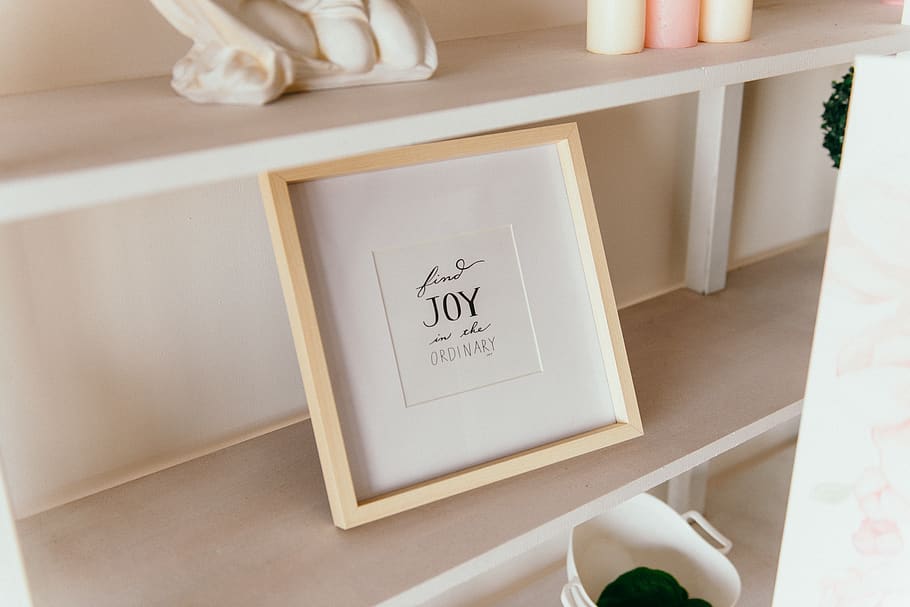 Photo of Inspirational Quote, decor, decoration, design, frame HD wallpaper