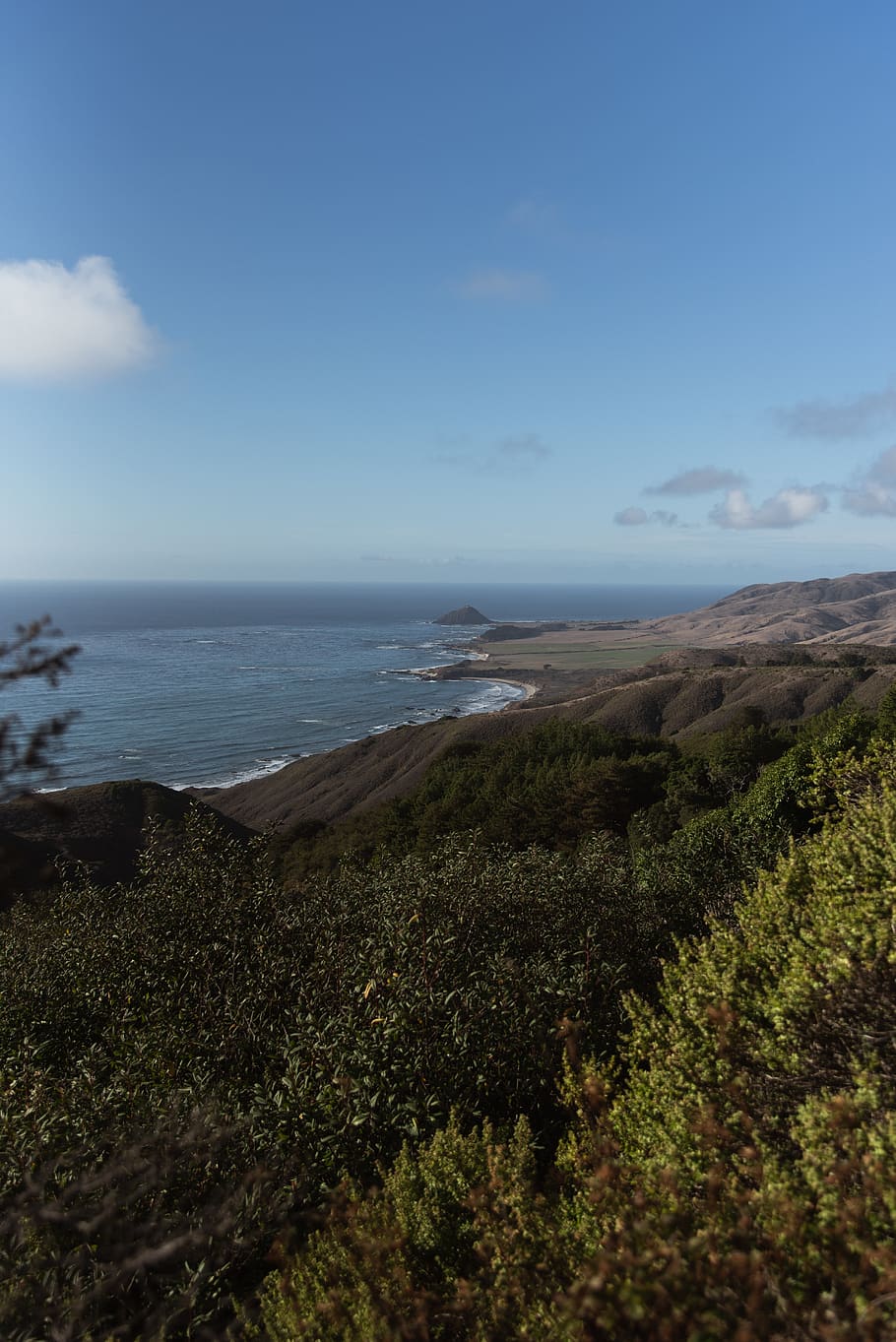 big sur, landscape, ocean, sea, sky, water, scenics - nature HD wallpaper