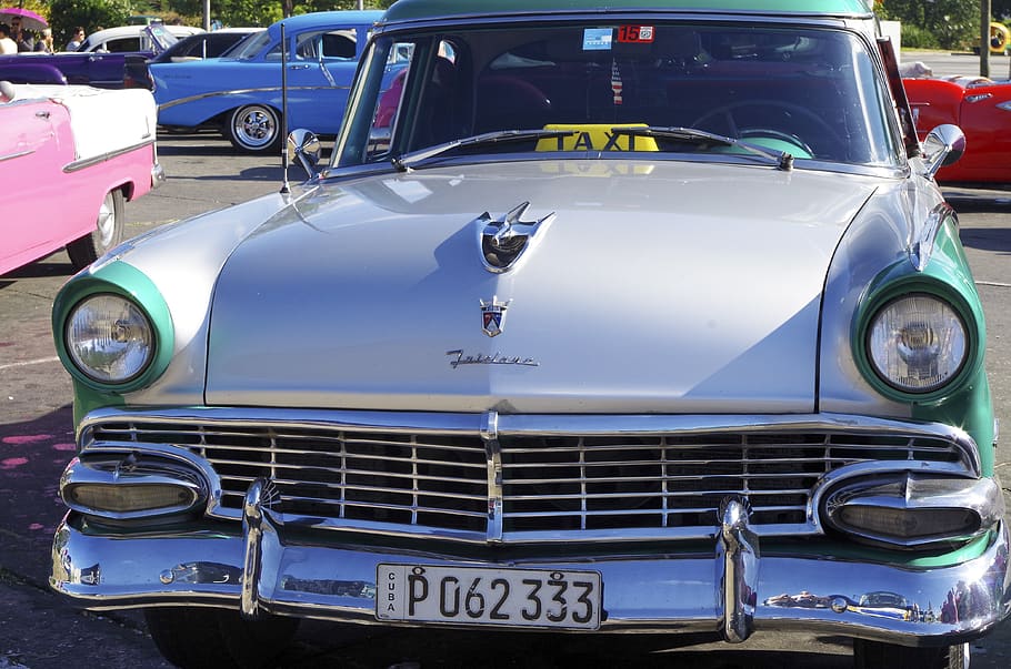 cuba, oldtimer, havana, classic, cars, mode of transportation, HD wallpaper