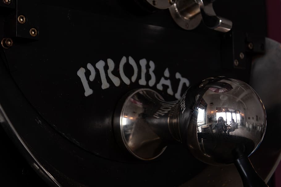 future coffee collective, probat, roaster, close-up, indoors HD wallpaper