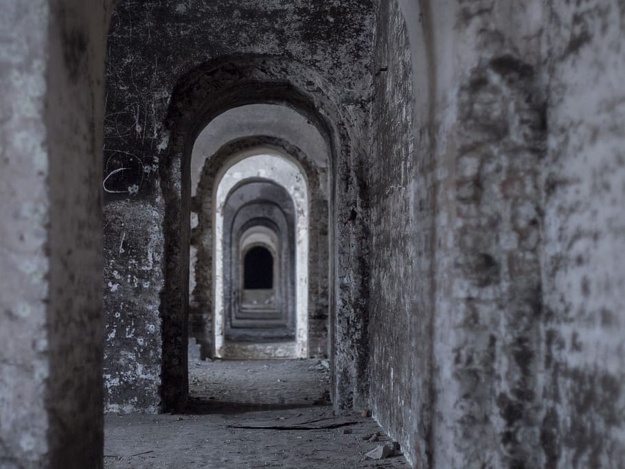 romania, bucharest, door, corridor, inception, ruin, abandoned house HD wallpaper