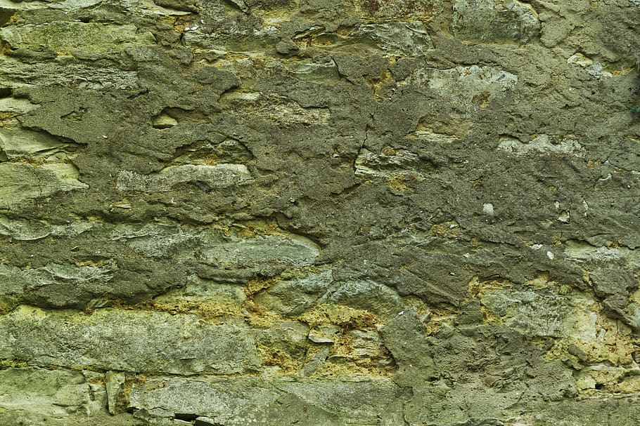 masonry, natural stone, plaster, cracks, facade, wall, holes HD wallpaper