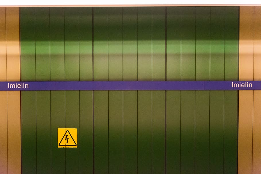 warsaw, poland, metro, pattern, communication, sign, text, no people HD wallpaper