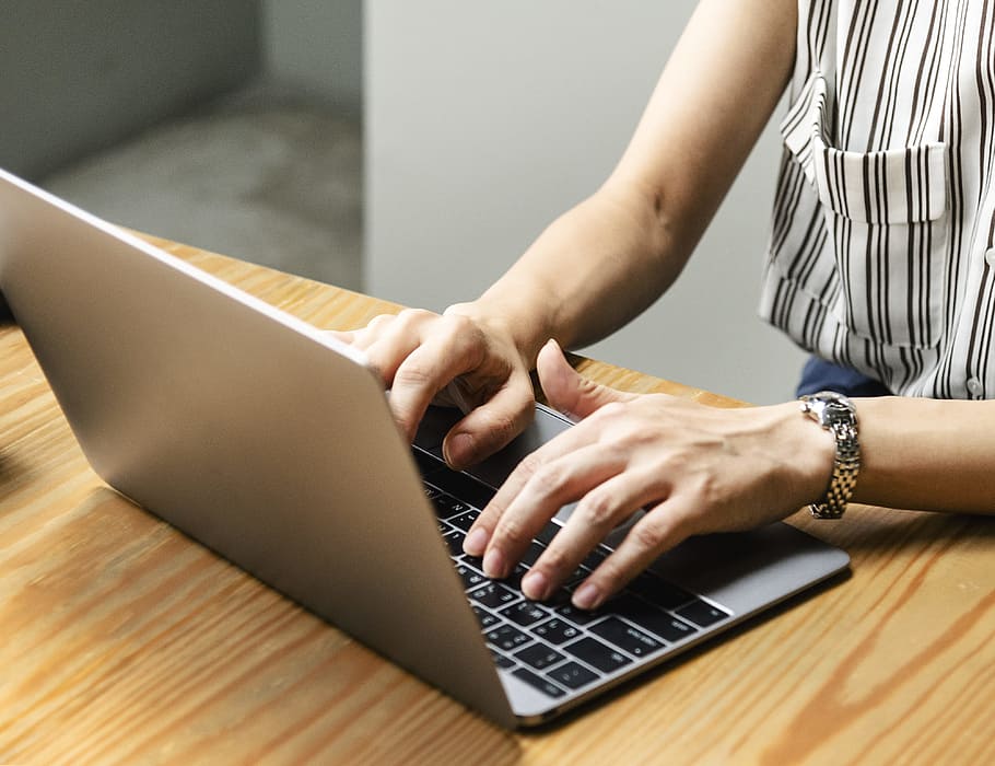 adult, alone, computer, connection, digital device, female HD wallpaper