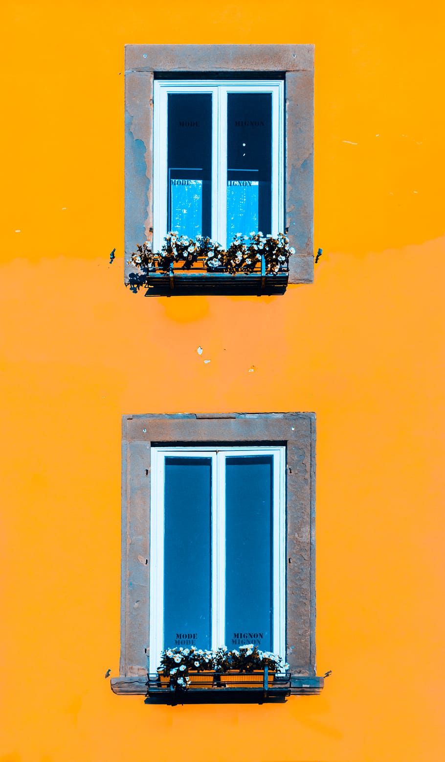 built structure, building exterior, architecture, yellow, window HD wallpaper