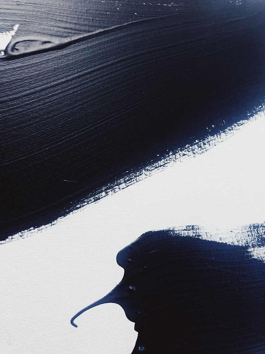 Black Paint On Wall, day, nature, headshot, close-up, outdoors HD wallpaper