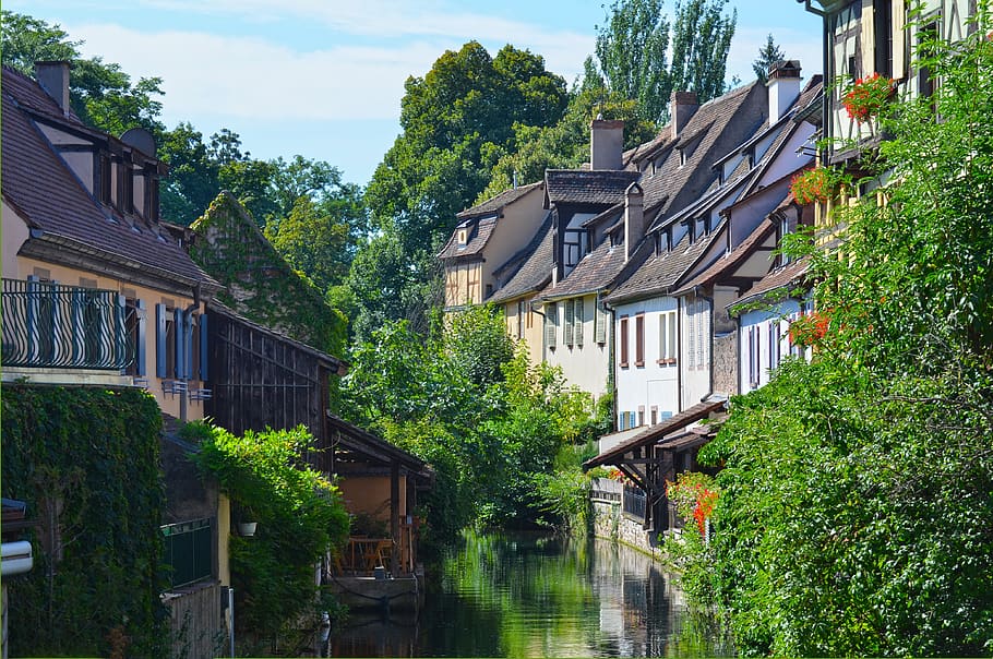 architecture, house, old, building, summer, tourism, europe HD wallpaper