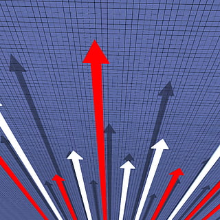 Arrows Graph Representing Progress Report And Profit, analysis HD wallpaper