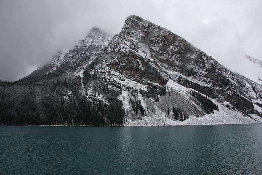 mountains, jasper, lake, canada, outdoor, alberta, banff, valley HD wallpaper