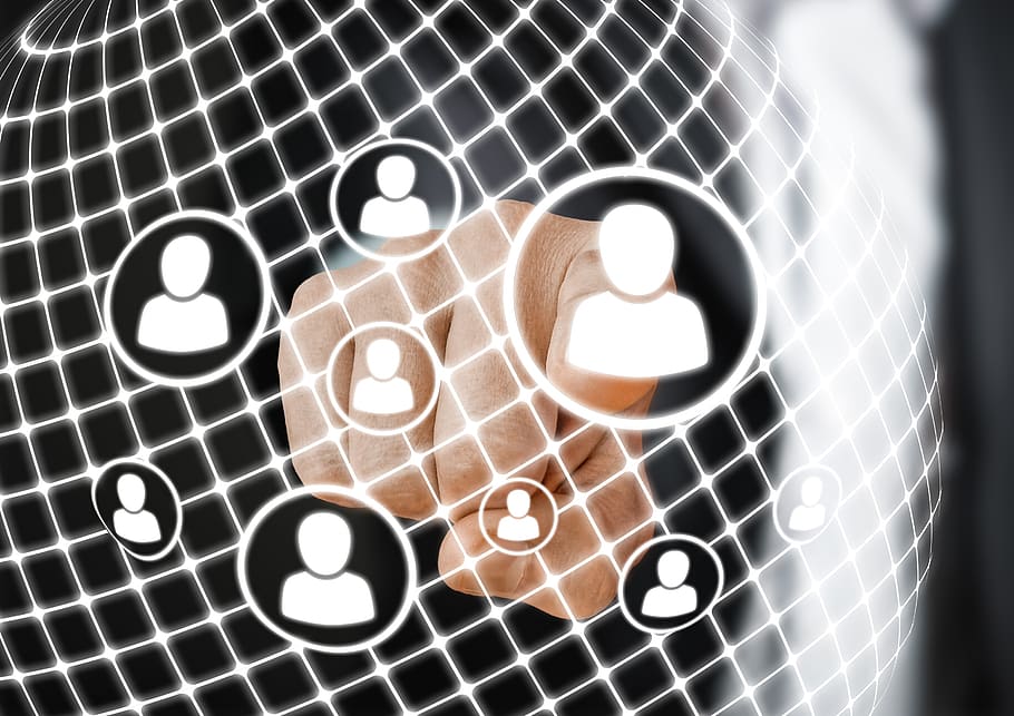 finger, touch, hand, structure, internet, network, social, social network, HD wallpaper