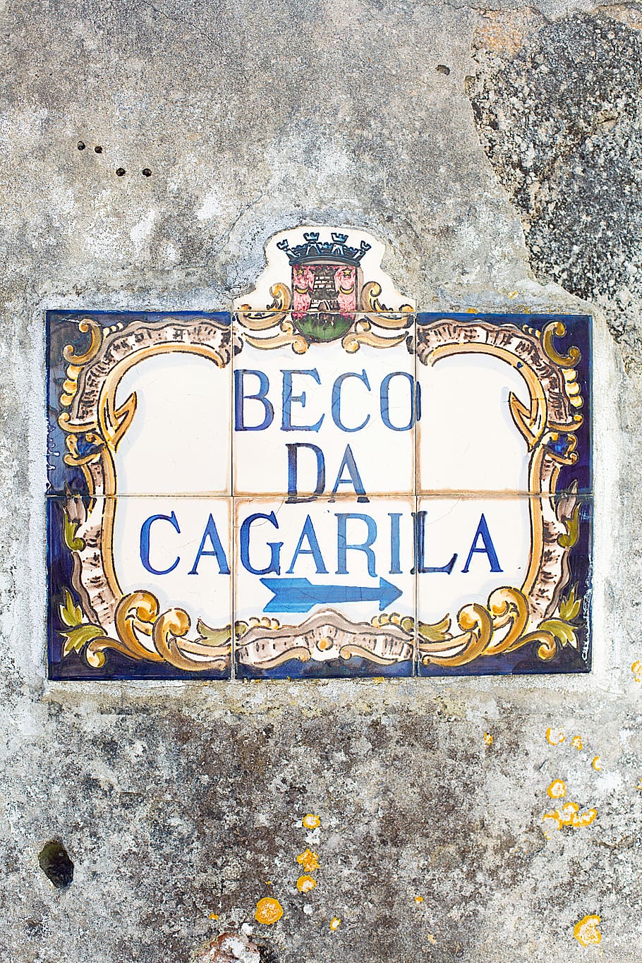 Beco Da Cagarila Painted Board, close-up, concrete, daylight HD wallpaper