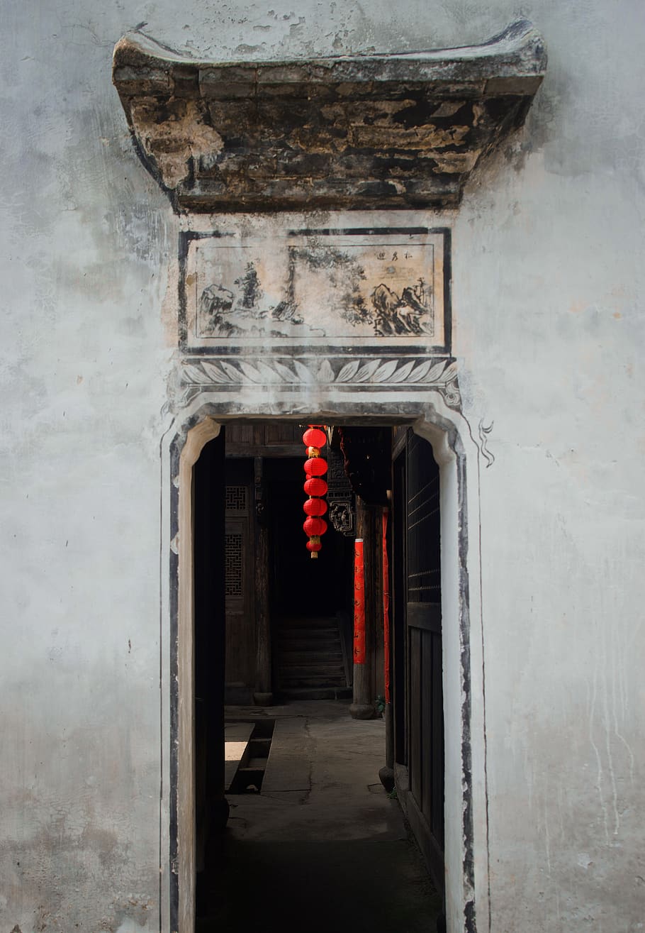 opened door, architecture, built structure, entrance, no people HD wallpaper