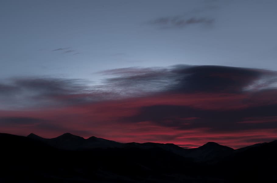 mountain, highland, cloud, sky, summit, ridge, landscape, nature HD wallpaper