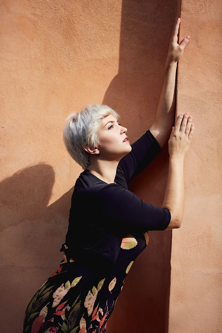 one person, wall - building feature, leisure activity, real people HD wallpaper