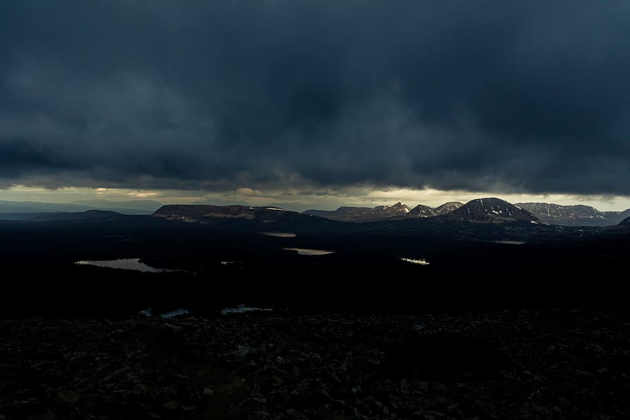 landscape, mountain, cloud, scenery, nature, mountain range HD wallpaper
