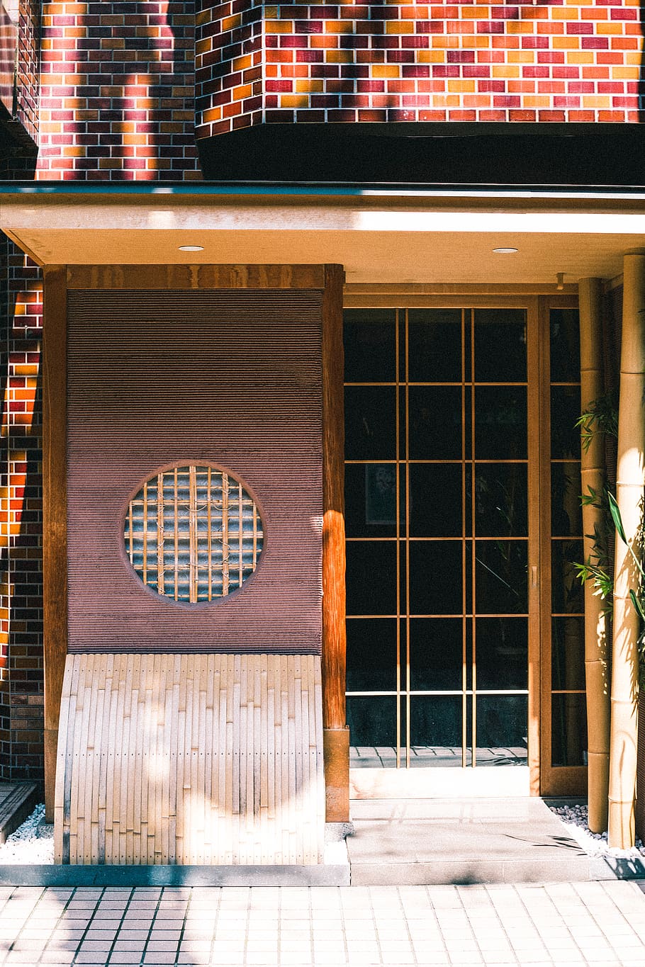 house, pattern, window, door, japan, built structure, building exterior HD wallpaper