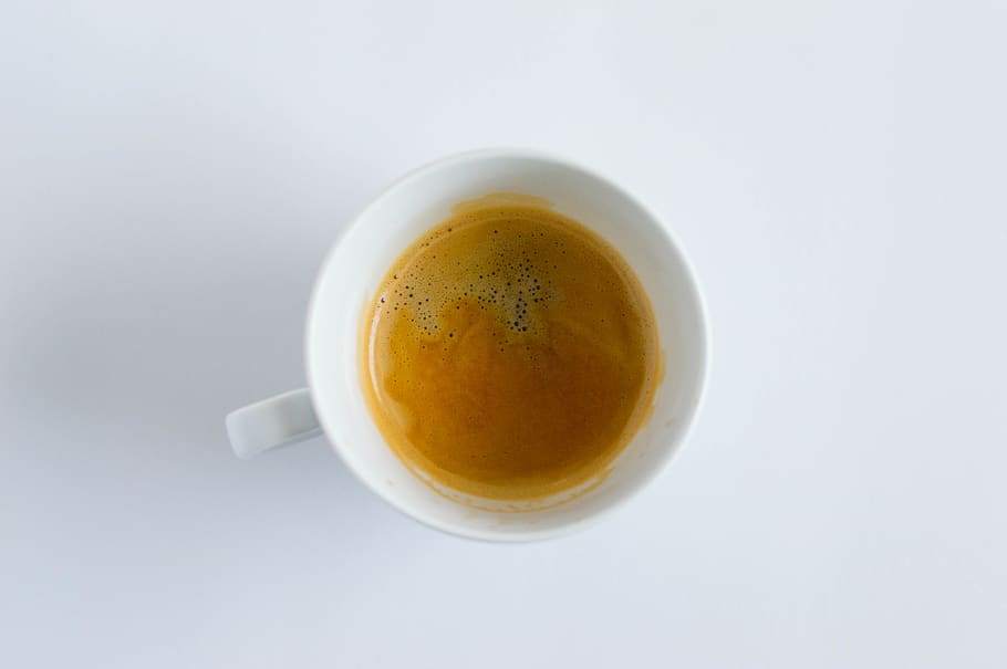 Filled White Cup, beverage, caffeine, coffee, cup of coffee, drink HD wallpaper