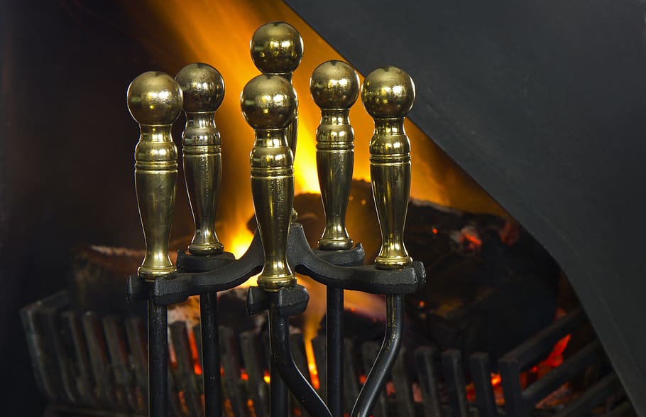 fire, fireplace, winter, cold, indoors, glass - material, no people HD wallpaper