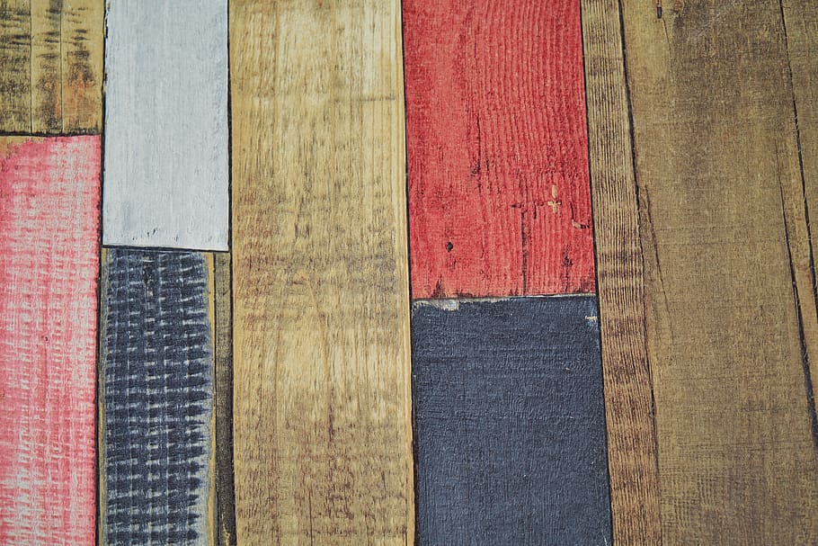 Black, Red, And Brown Wooden Surface, board, floor, hardwood HD wallpaper