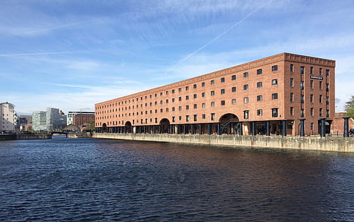 liverpool, wapping dock, merseyside, waterfront, england, architecture HD wallpaper