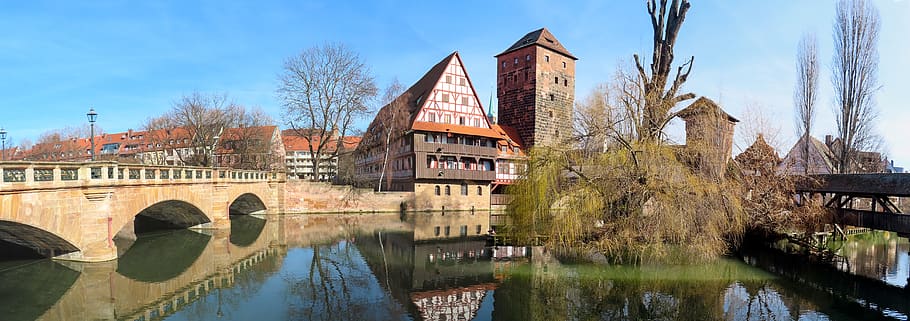 landscape, architecture, building, winter, historic center