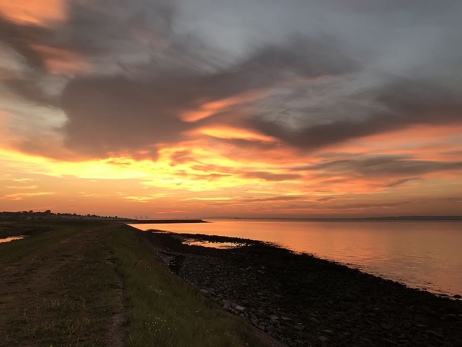 sky, views, nature, sunset, mobilephotography, livelife, mothernature HD wallpaper